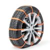 BuleVina Anti-Slip Tire Zip Chains for Cars-3
