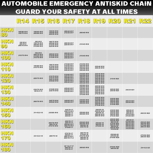NITEVIZ Auto Tightening Snow Chains Metal-5