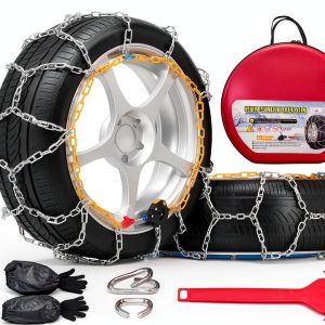 HAPPYMATE Snow Chains for Cars-0
