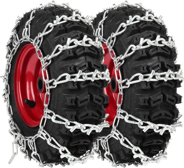 Multisland 13x4.1x6 Snow Blower Tire Chain-0