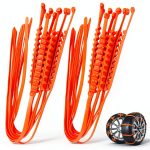 BuleVina Anti-Slip Tire Zip Chains for Cars-0