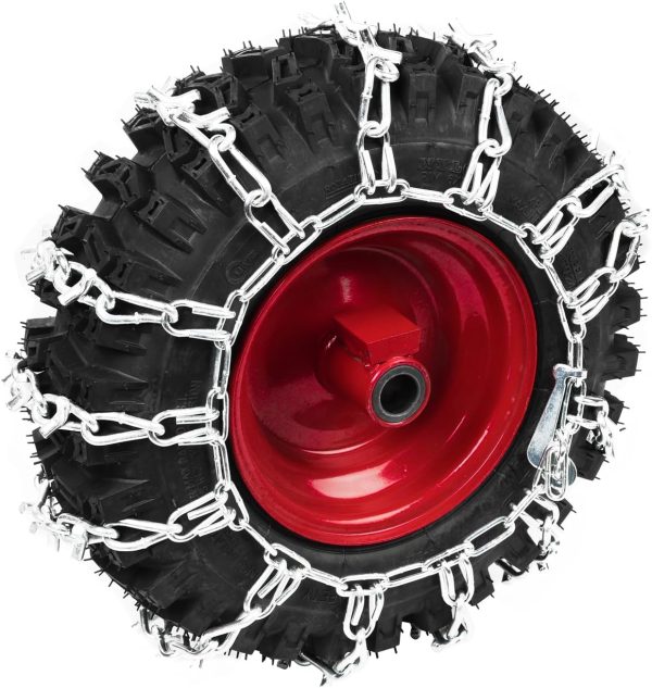 Multisland 13x4.1x6 Snow Blower Tire Chain-2