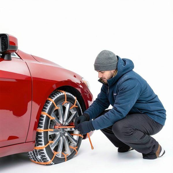 BuleVina Anti-Slip Tire Zip Chains for Cars-6