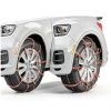 Qoosea Anti-Slip Chain Snow Tires for Cars-3