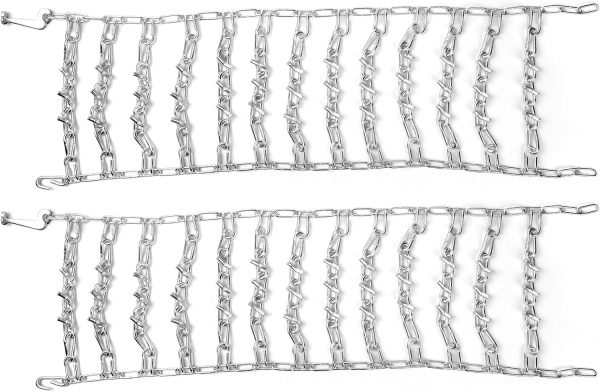 Multisland 13x4.1x6 Snow Blower Tire Chain-4