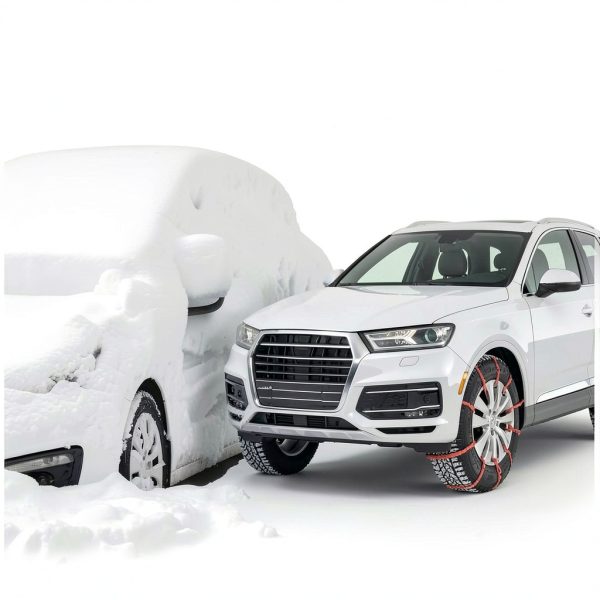 Qoosea Anti-Slip Chain Snow Tires for Cars-6