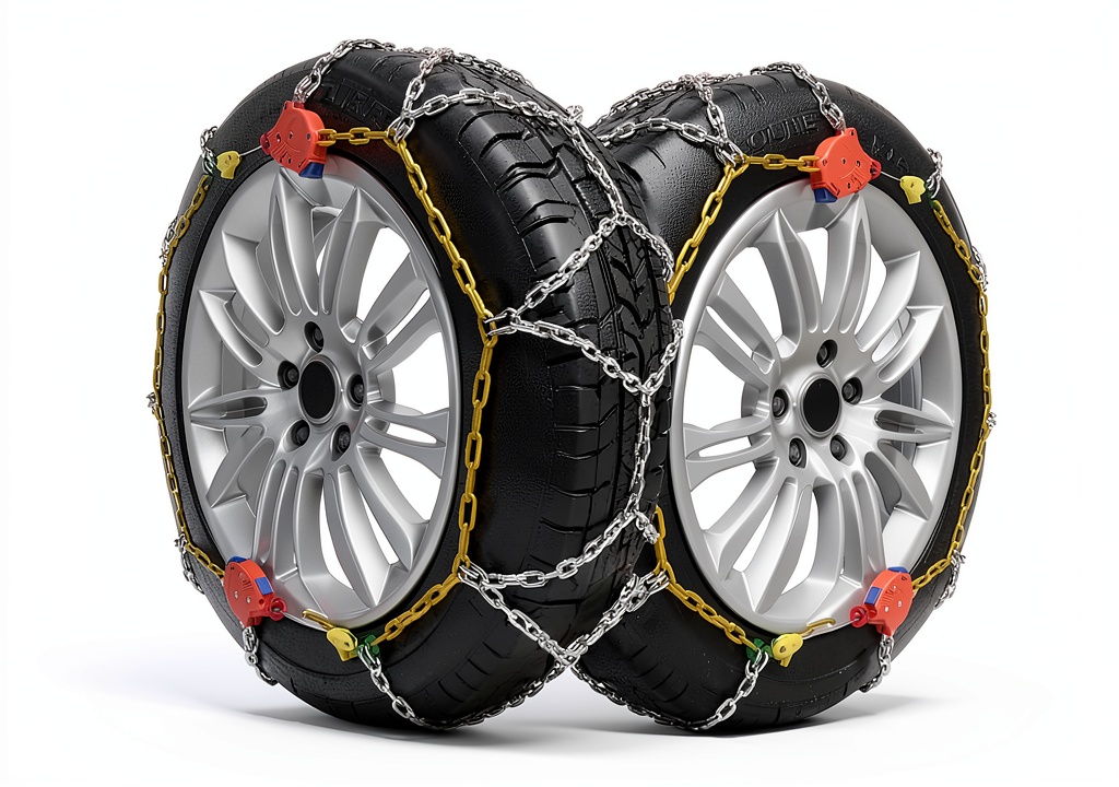 BDELI snow chains for 33x10.50-15LT tires