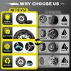 NITEVIZ Auto Tightening Snow Chains Metal-3