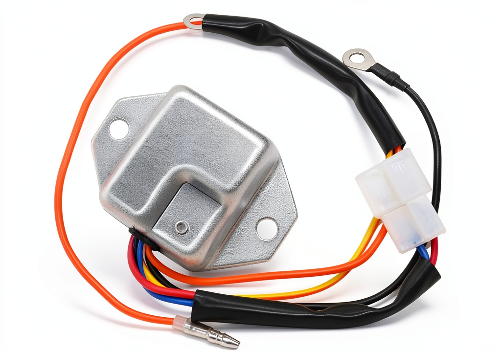 Engine ignitor assembly for golf cart