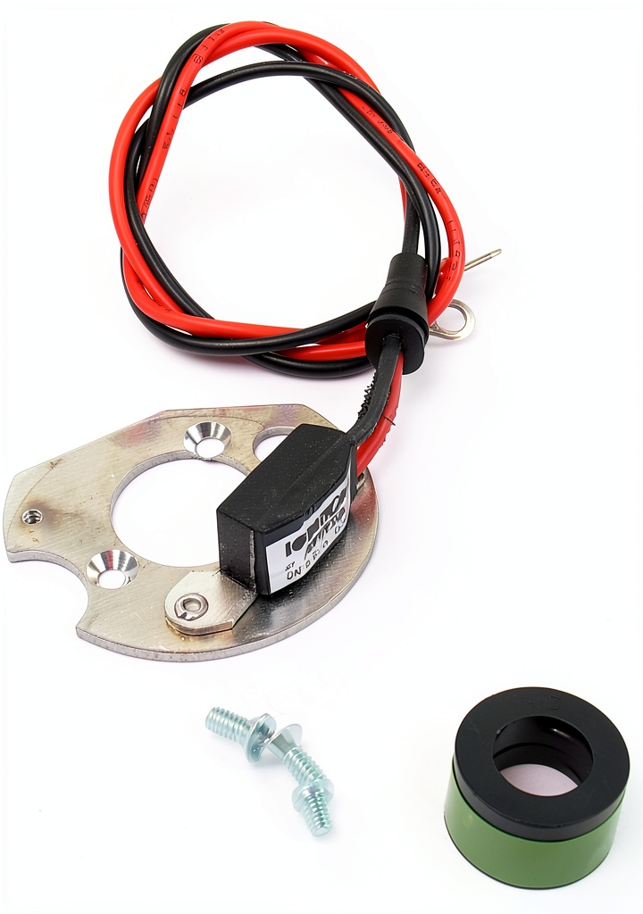 Pertronix Ignition Kit installed in a vehicle engine bay